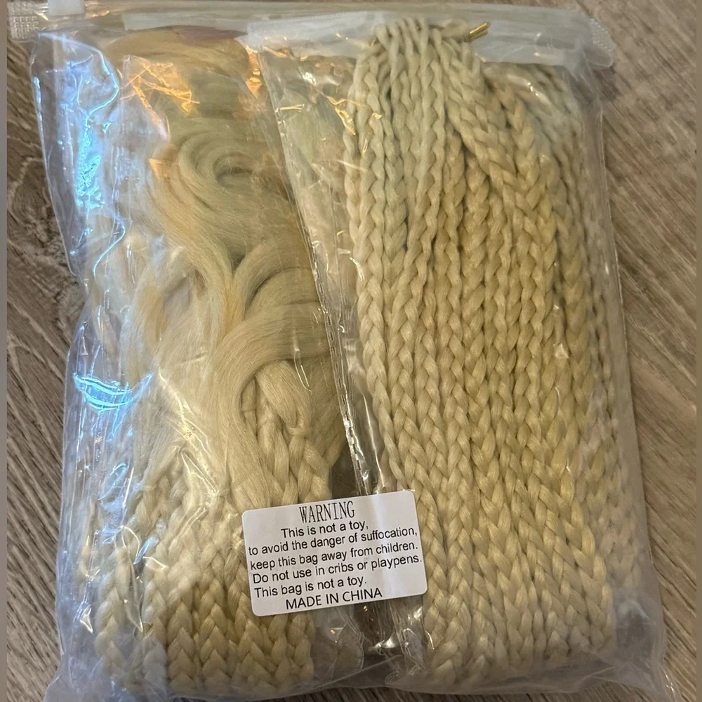 French Curl Goddess Crochet Box Pre Looped Braids / Extensions / Curly Ends #613